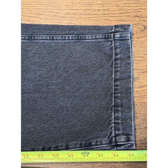 Madewell Denim Zip Front Sleeveless Jumpsuit Women’s Sz S Black Tarrybrook Wash - Picture 15 of 16